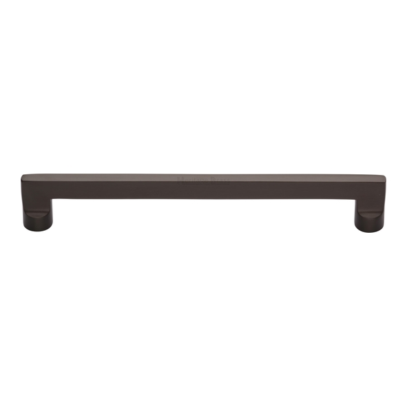 C0345 203-MB • 203 x 222 x 35mm • Matt Bronze • Heritage Brass Trident Cabinet Pull Handle